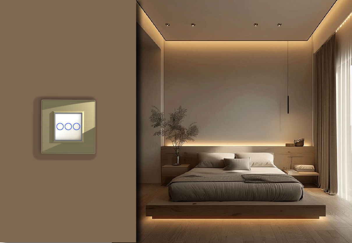 کلید سه پل هوشمند در خانه دنا