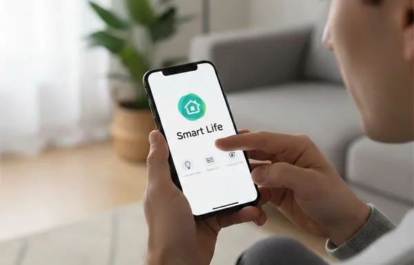 آموزش سناریونویسی با نرم‌افزار Smart Life حالت Tap to Run